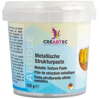 Artidee CREARTEC Metallische Strukturpaste - 150g - selbstklebende Spachtelmasse