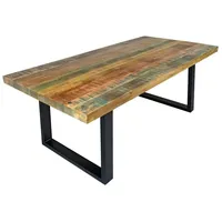 Möbelliebling Esstisch 200 x 100 cm Mango massiv vielfarbig