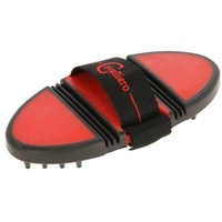 Kerbl 3297628 Flex3 Covalliero Noppenstriegel, Rot/Schwarz, 60 Stück