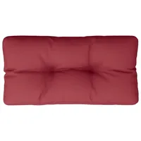 VidaXL Sitzauflage Palettenkissen Weinrot 70x40x12 cm Stoff, (1 St)