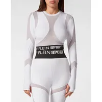 Plein Sport Damen, BH Multicut", weiß, M