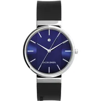 Jacob Jensen Unisex-Armbanduhr Analog Quarz Kautschuk JACOB JENSEN NEW