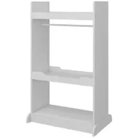 Vicco Kinderkleiderschrank Conny 67 x 110 cm Kiefer weiß