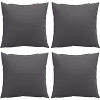 VidaXL Sofakissen 40 x 40 cm Anthrazit