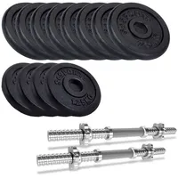ScSPORTS ScSPORTS® Kurzhantel Set 30mm Kurzhantelset Gusseisen Hantelset Gewichte