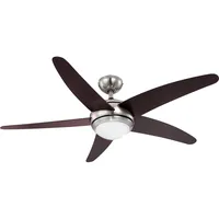 GLOBO Deckenventilator Raumkühler Deckenleuchte Lüfter Wohnzimmerlampe Ventilator mit Fernbedienung,