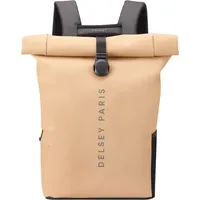 Delsey PARIS Turenne Soft Rolltop Backpack Beige