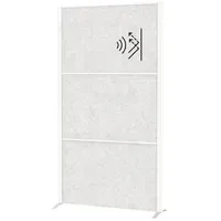 Maul Stellwandsystem MAULconnecto 9611002 3xAkustik h.gr Stand