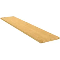 VidaXL Wandregal 100x20x1,5 cm Bambus
