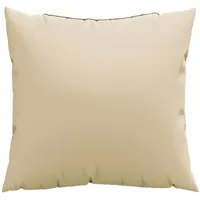 VidaXL Sofakissen 4 Stk. Beige 50x50 cm Stoff