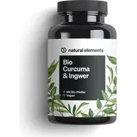 Natural Elements Bio Curcuma & Ingwer Kapseln