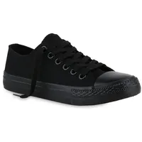 VAN HILL Damen Sneaker Low in Schwarz