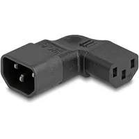 DeLock 80474 Netz-Adapter Kaltgeräte-Stecker C14 - Kaltgeräte-Buchse C13 Schwarz