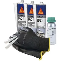 Vasalat Sikaflex 292i weiß 3x 300ml Marine / Primer