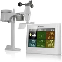 Bresser 5-in-1 Comfort Wetter Center Weiß 7002550GYE000