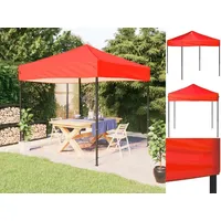 VidaXL Partyzelt Faltbar Rot 2x2 m