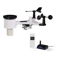 Waldbeck Halley Profi-Wetterstation 6in1-Messungen, In- und Outdoor, WiFi, App