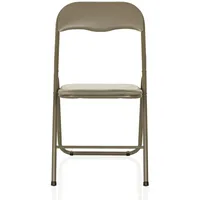 HJH Office Klappstuhl TUDELA BASIC PVC Taupe
