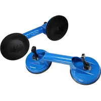 Silverline - 2er Set Doppelsaugheber Vakuum Sauggriff bis 70