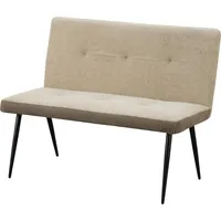 Hti-Living 2-Sitzer Bank Taupe Joschka