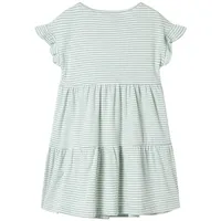 VidaXL Kinderkleid mit Rüschenärmeln Minzgrün 128