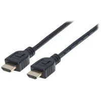 Manhattan High Speed HDMI-Kabel mit Ethernet-Kanal, 5m, geschirmt (CL3-zertifiziert
