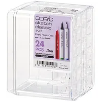 Copic Leerer Kunststoffkoffer für 24 Marker, transparent, Aufbewahrung