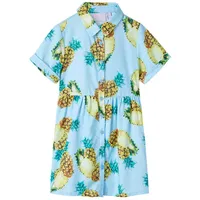 VidaXL Kinderkleid Blau 92