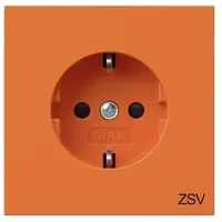 Gira Schuko-Steckdose Orange 2 St.