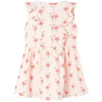 VidaXL Kinderkleid mit Rüschen Zartrosa 128