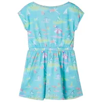 VidaXL Kinderkleid Hellblau 116