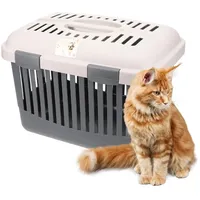 GarPet Transportbox Oben Öffnen Hunde Katzen Kleintier Transport Box
