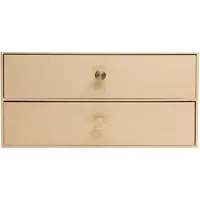 Exacompta 30602E Büro-Schubladenschrank Beige