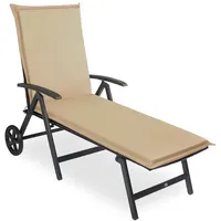 Sunnypillow Liegenauflage - Auflage für Sonnenliege 190 x 60