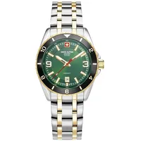 Swiss Alpine Military Quarzuhr 7034.1148SAM in bicolor schwarz 42mm