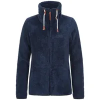 ICEPEAK Colony S6 Midlayer flauschige Fleecejacke Damen 390 dark