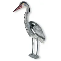 Colourliving Reiher Gartenfigur Reiherschreck Fischreiher Figur Garten Fischreiherschreck Reiherabwehr