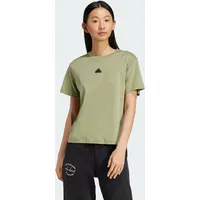 Adidas Signature Graphic Print T-Shirt Tent Green XS