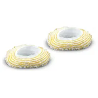 Kärcher Bürstenbezüge für Dampfreiniger Polyester 60 °C waschbar, 2