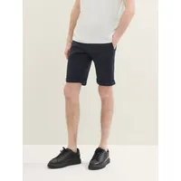 Tom Tailor Bermudas mit Melange Optik blau 36