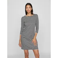 VILA VININNY 3/4 O-NECK Dress - Black Beauty /