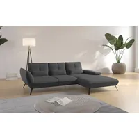 Otto home Ecksofa OTTO HOME "Mikado L-Form", grau (charcoal),