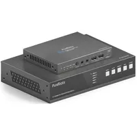 PURETOOLS - 18Gbps USB-C KVM-Switcher mit Dante und Multiview,