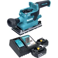 Makita Makita, Schleifmaschine + 2x Akku 4,0 Ah +