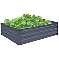 Gravidus Hochbeet Beetumrandung Pflanzbeet Gemüsebeet Beet Umrandung Zaun Garten
