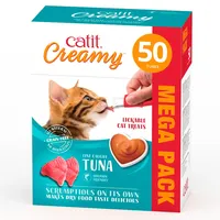 Catit Creamy flüssigkeitsspendende Leckpaste mit Thunfisch 50 x 10