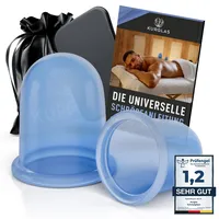 Kurglas Schröpfgläser Silikon [2 Stück] - Effektive Schröpfen Silikon