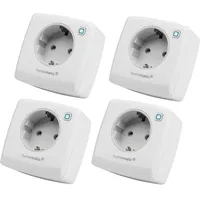 EQ-3 HOMEMATIC IP 157338A0, Schaltsteckdose, 4 Stück
