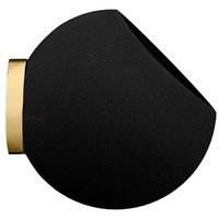 AYTM - Globe Wall Pflanzentopf Ø17xH15,4 Black/Gold