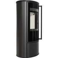 Kratki Kaminofen aus Stahl ERIK Ø 150 5,5 kW
